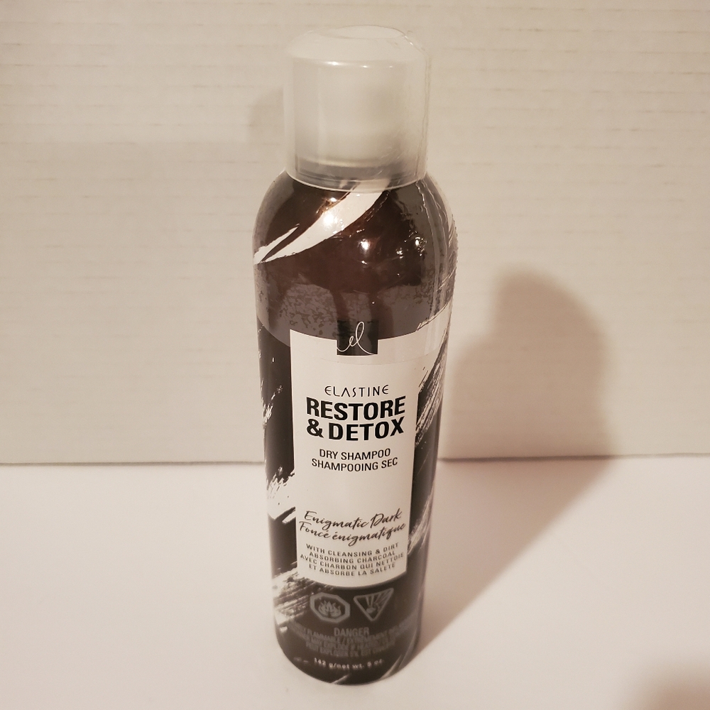 Elastine Restore & Detox Dry Shampoo in 'Enigmatic Dark'